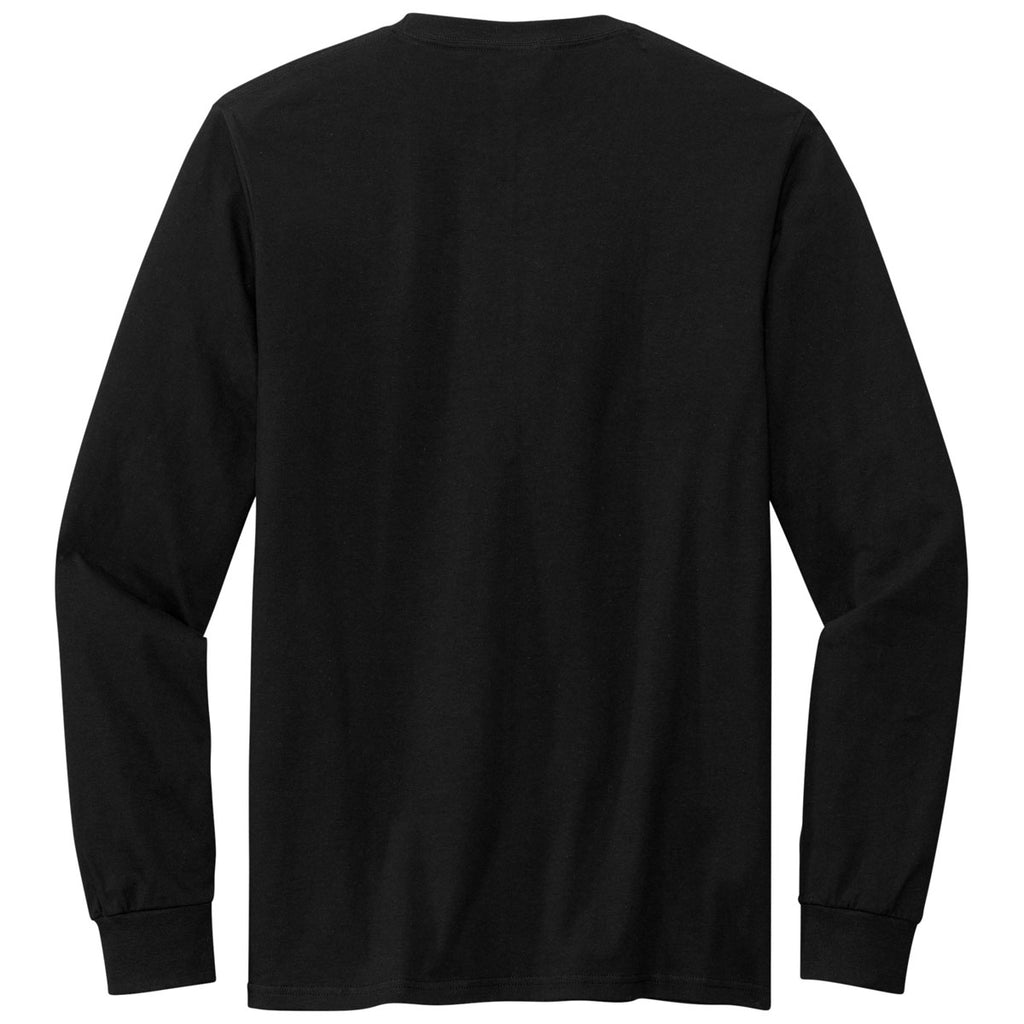 Volunteer Knitwear Unisex Deep Black Chore Long Sleeve Tee