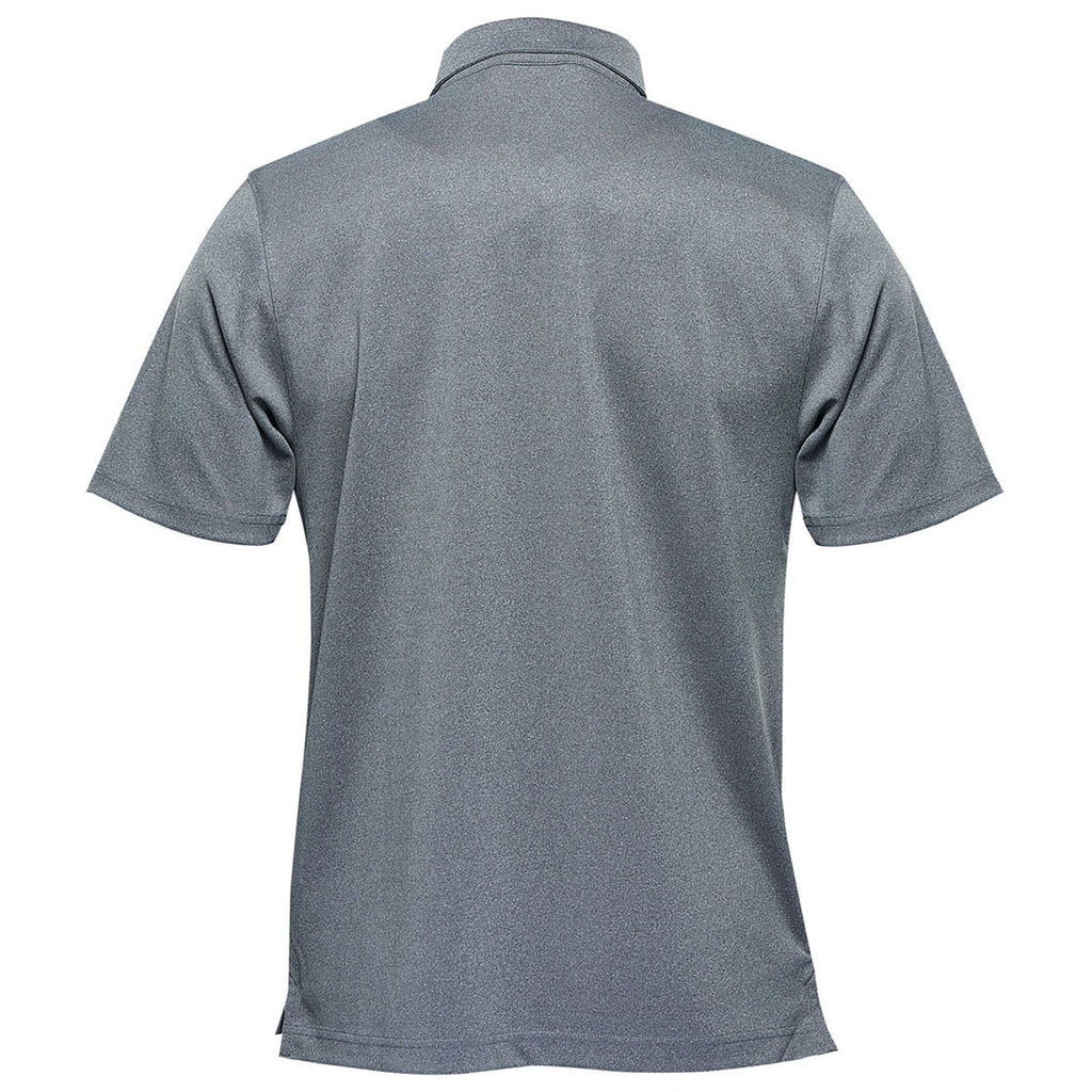 Stormtech Men's Dolphin Heather Dockyard Performance Short Sleeve Polo