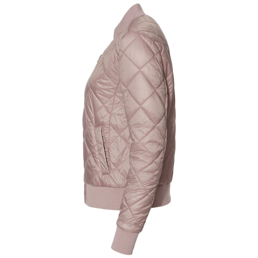 Weatherproof Women's Blush Heat Last Quilted Packable Bomber