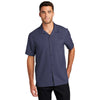 Port Authority Men's True Navy Short Sleeve Performance Staff Shirt