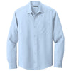 Port Authority Men's Cloud Blue Long Sleeve Performance Staff Shirt