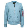 Alpha Industries Women's Light Blue L-2B Scout Flight Jacket