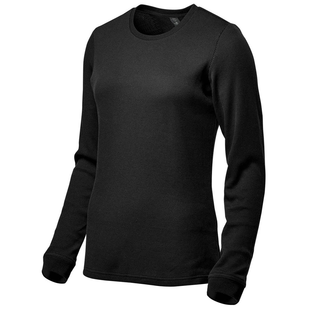 Stormtech Women's Black Ashburn Crew Neck