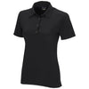 Greg Norman Women's Black X-Lite 50 Solid Woven Polo