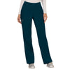 Cherokee Women's Caribbean Blue Workwear Revolution Mid Rise Pull-on Cargo Pant