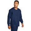 WonderWink Unisex Navy WorkFlex Snap-Front Scrub Jacket