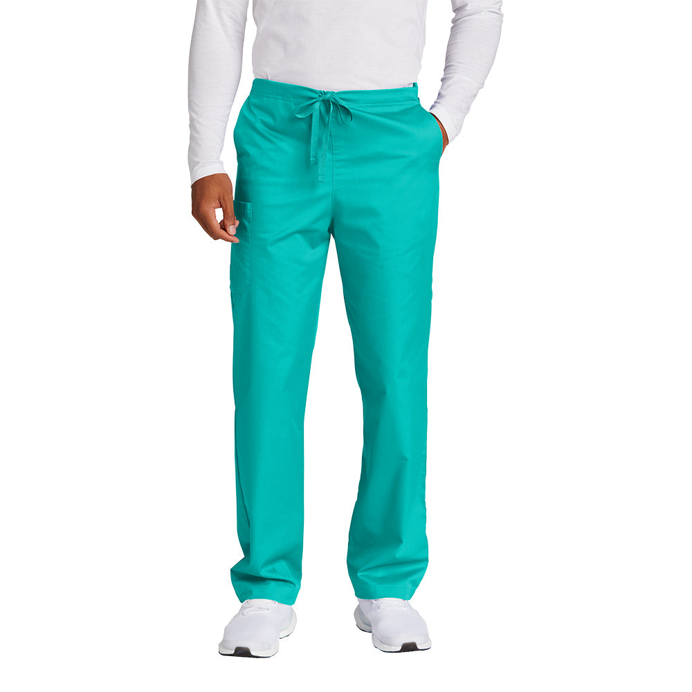 WonderWink Unisex Teal Blue WorkFlex Cargo Pant