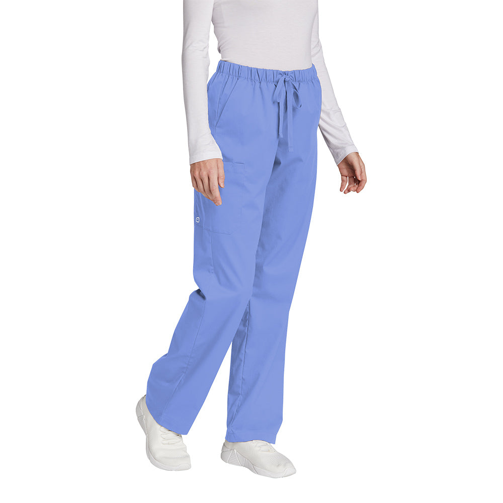 WonderWink Women's Ceil Blue WorkFlex Cargo Pant