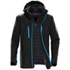 Stormtech Men's Black/Electric Blue Matrix System Jacket