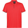 Stormtech Men's Scarlet/Black Inertia Sport Polo