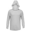 BAW Men's Silver Xtreme-Tek Long Sleeve Hood