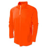 BAW Men's Safety Orange Xtreme Tek Quarter Zip