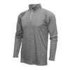 BAW Men's Heather Grey Xtreme Tek Quarter Zip