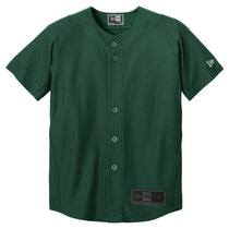 New Era Youth Dark Green Diamond Era Full-Button Jersey