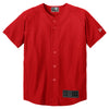 New Era Youth Scarlet Diamond Era Full-Button Jersey