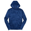 Sport-Tek Youth True Royal Sport-Wick CamoHex Fleece Hooded Pullover