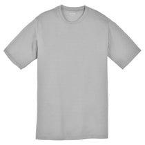 Sport-Tek Youth Silver PosiCharge RacerMesh Tee