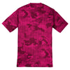 Sport-Tek Youth Pink Raspberry CamoHex Tee