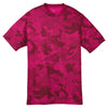 Sport-Tek Youth Pink Raspberry CamoHex Tee