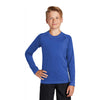 Sport-Tek Youth True Royal Long Sleeve Rashguard Tee