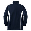 Sport-Tek Youth True Navy/White Colorblock Raglan Jacket