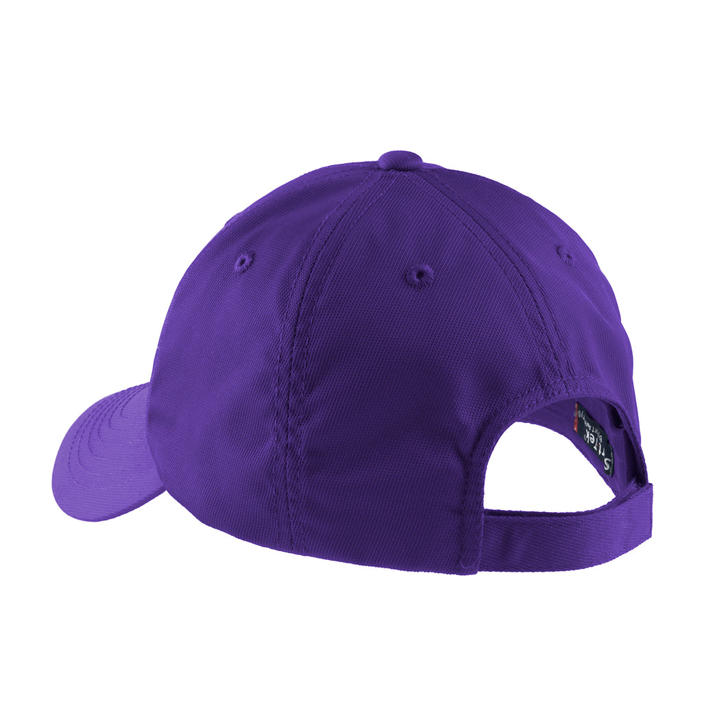 Sport-Tek Youth Purple Dry Zone Nylon Cap