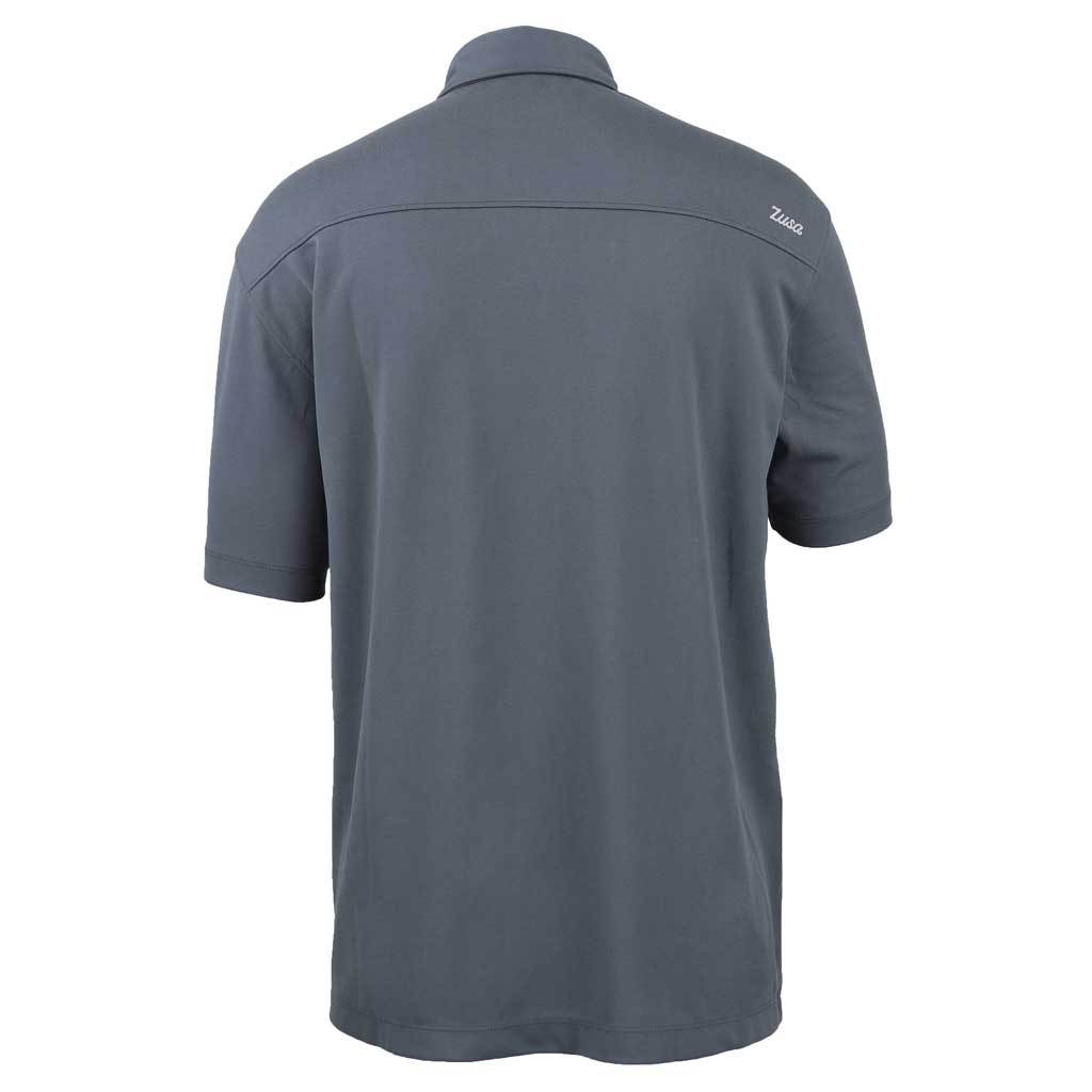 Rally Zusa Men's Charcoal Everyday Pique Polo