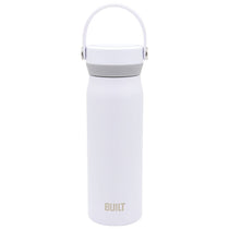 Built White 20 oz Cascade Bottle with Handle Lid