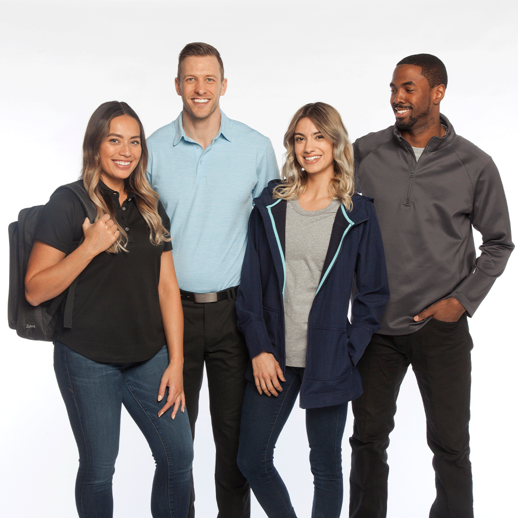 48-Hour Zusa Men's Charcoal Influencer Quarter Zip