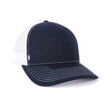 48-Hour Zusa Navy/White Open Road Trucker Cap