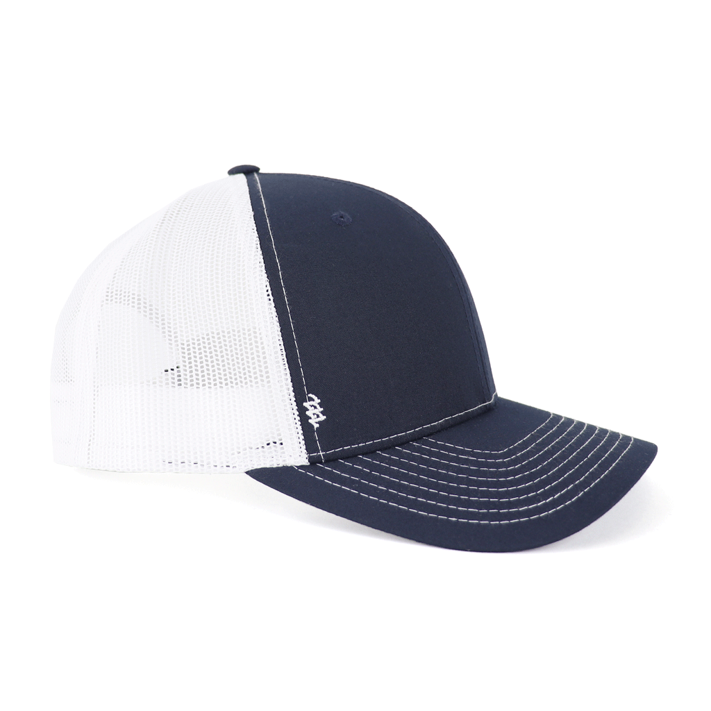 48-Hour Zusa Navy/White Open Road Trucker Cap