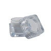 SnugZ Clear Natural Lip Moisturizer in Clear Square Ice Cube Container