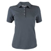 Zusa 3 Day Women's Charcoal Everyday Pique Polo