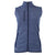 Zusa Women's True Navy Heather Midtown Fleece Vest