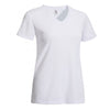 Expert Women's White V-Neck Tec Tee