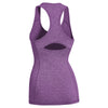 Expert Women's Purple Heather Eyelet Racerback Tank