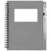 Gold Bond Inc Bedrock Silver Business Card Stone Paper Notebook