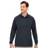 Core 365 Men's Carbon Tall Pinnacle Performance Long-Sleeve Pique Polo