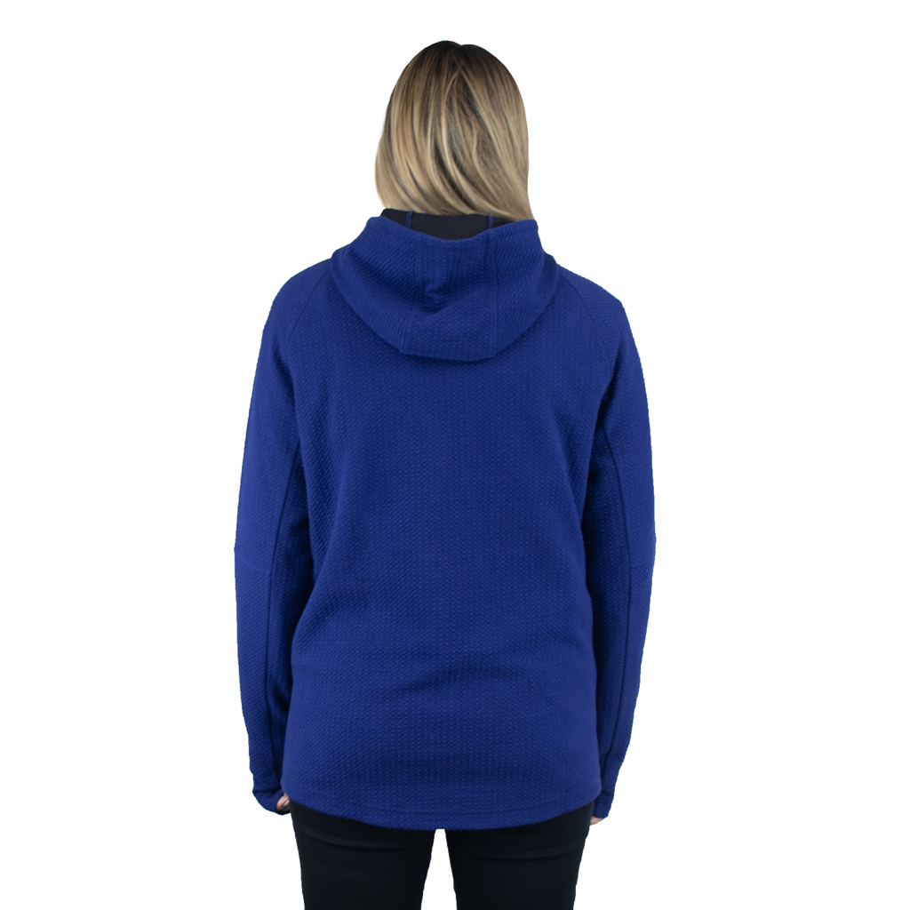 Zusa 3 Day Unisex Cobalt Afton Textured Hoodie