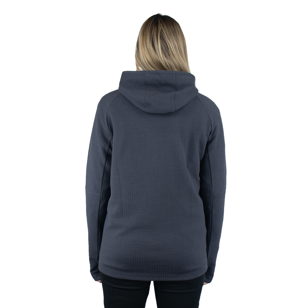 Zusa Unisex Charcoal Afton Textured Hoodie