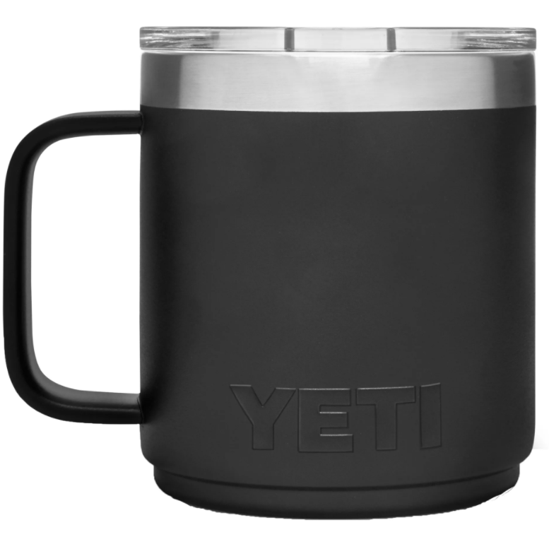 YETI Black Rambler 10 oz Stackable Mug