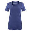 48-Hour Zusa Women's True Navy Heather Peachy Tee