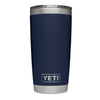 Quick Ship YETI Navy Rambler 20 oz. Tumbler