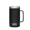 YETI Black Rambler 24 oz Mug