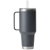 YETI Charcoal Rambler 42 oz Straw Mug W/Straw Lid